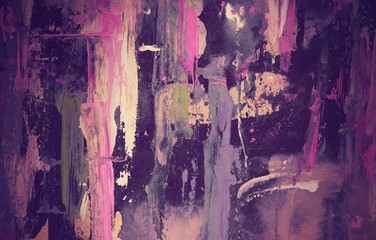Abstract Background painting or Art