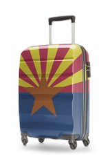 Suitcase with US state flag on it - Arizona