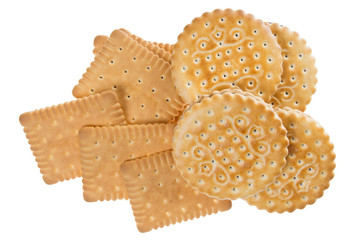 Biscuits / Biscuits isolated on white background