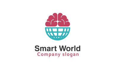 Smart World Logo template