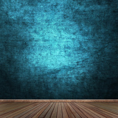 grunge empty room interior