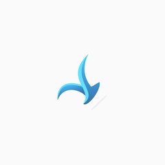 Fototapeta na wymiar bird logo