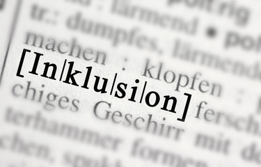 Fototapeta premium Inklusion