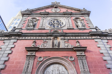Calatravas Church (Iglesia de las Calatravas). Madrid, Spain.