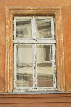 Window in an old house in Lviv
