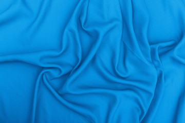 Blue fabric