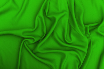 Green fabric