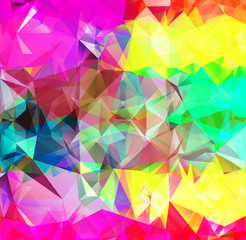 Abstract geometric background space