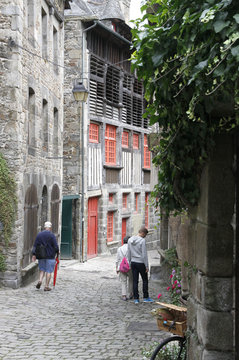Fototapeta ruelle de Dinan