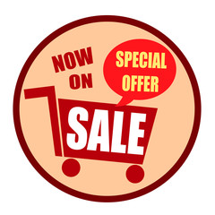 sale shopping cart special offer