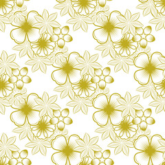 Seamless flowerr pattern