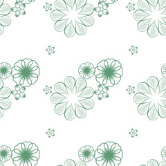Seamless flowerr pattern
