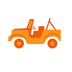 Naklejka premium Car Flat Icon