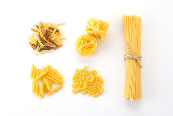Italian spaghetti pasta dried food