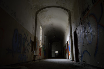 Urbex, abandoned mental hospital.