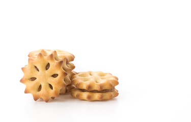 biscuit with pineapple jam