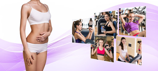 Fit woman