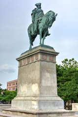 Fototapeta na wymiar Continental Army Plaza, New York