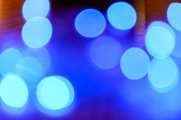 Colorful bokeh lights

