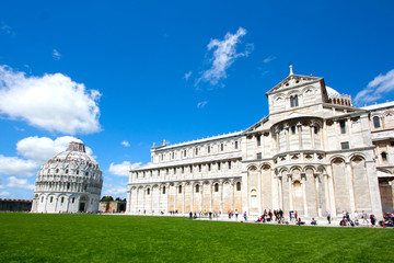 Pise - Duomo et Baptistère