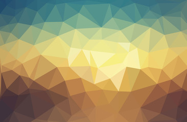 Bright abstract geometric backgrounds. Polygonal vector