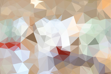 Vector geometric shapes. Colorful mosaic
