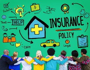 Insurance Policy Help Legal Care Trust Protection Concept
