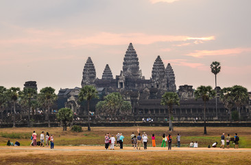 Obraz premium Angkor temple complex
