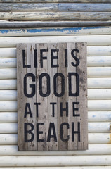 Beach Sign