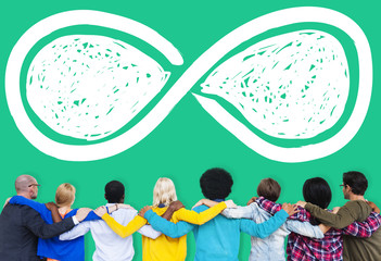 Infinity Eternity Loop Forever Eternal Concept