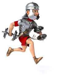 Fun roman soldier