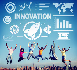 Innovation Idea Creative Aspiration Launch Concept