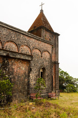 Fototapeta premium Abandoned christian church