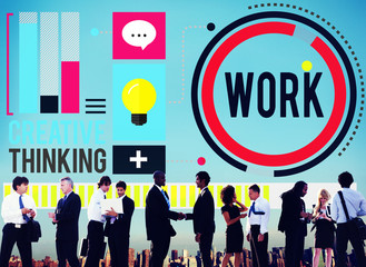Work Working Job Career Business Collaboration Concept