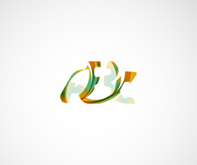 Abc company logo. Vector illustration.