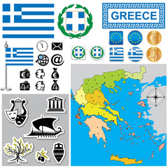 Greece map
