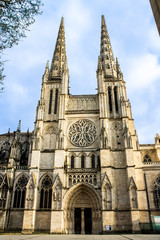 Fototapeta na wymiar St. Andrew Cathedral in Bordeaux