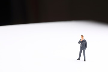 Obraz premium ミニチュア・ビジネス