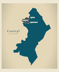 Modern Map - Central PY