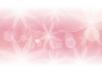 Abstract Floral Light Pink Background for Design