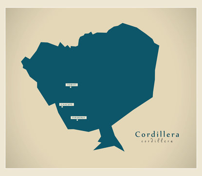 Modern Map - Cordillera PY