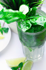 Fresh mojito cocktail
