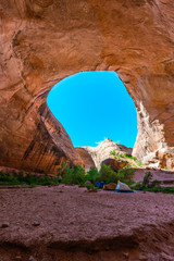 Camping in Coyote Gulch
