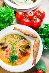 Seafood soup