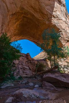 Beautiful Jacob Hamblin Arch in Coyote Gulch