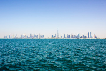 Fototapeta premium Dubai city sea view