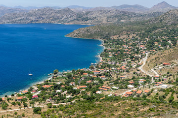 Obraz premium Sogut on the Brozburun Peninsula in south west Turkey