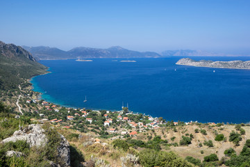 Sogut on the Brozburun Peninsula in south west Turkey