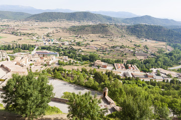The town and surroundings of Cardona in Catalonia, Spain © ansaharju