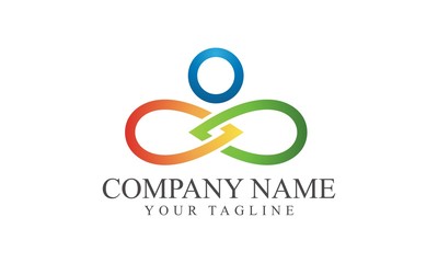 people logo. consulting logo for business